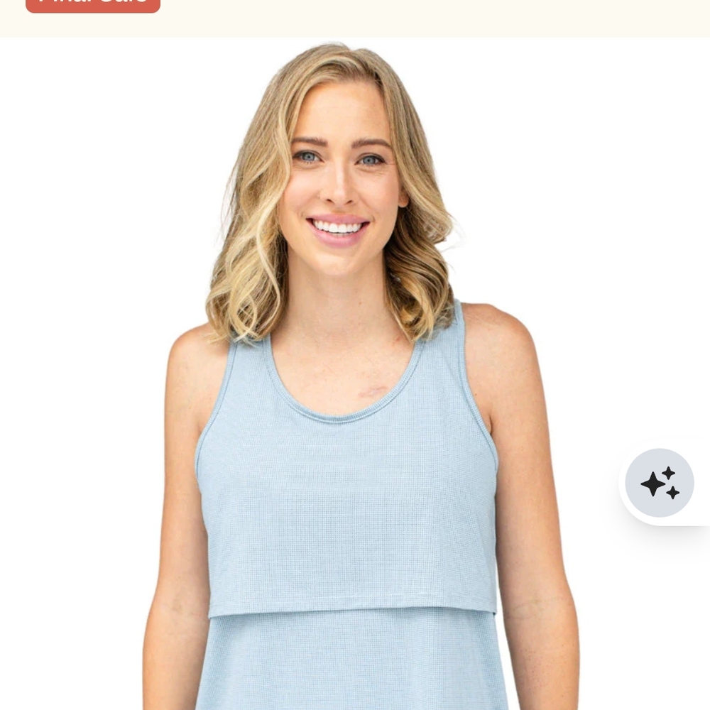 Kindred Bravely Light Blue Tank Top